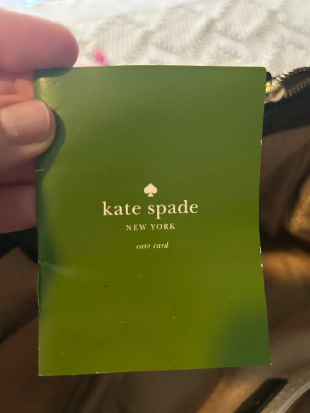 Kate Spade black Patent Leather Handbag